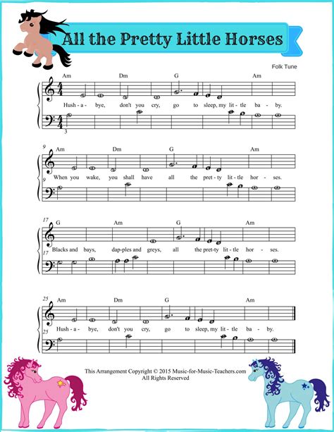 Beginner Piano Sheet Music For Kids Printable