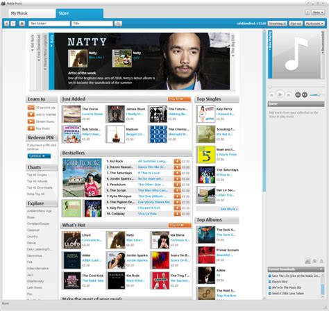 Nokia Music Store goes live in Nokia Music PC Client