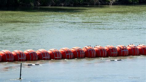 Texas' buoy border wall in Rio Grande may violate water treaty: Mexico