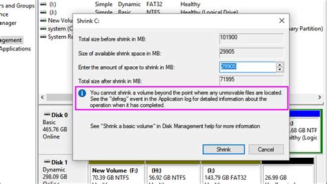 Fixed: Windows 11/10/8/7 Can't Shrink Volume Partition – EaseUS