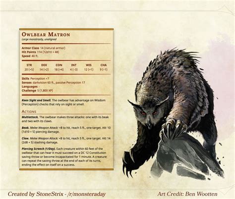 DnD 5e Homebrew — Witcher Monsters by Regerem | Dungeons and dragons ...