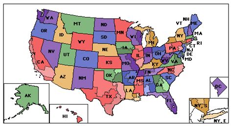 Federal District Map