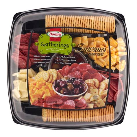 Hormel Gatherings Supreme Party Tray, 39.7 Ounce - Walmart.com ...