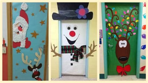 Preschool Christmas Door Decorating Ideas | Shelly Lighting