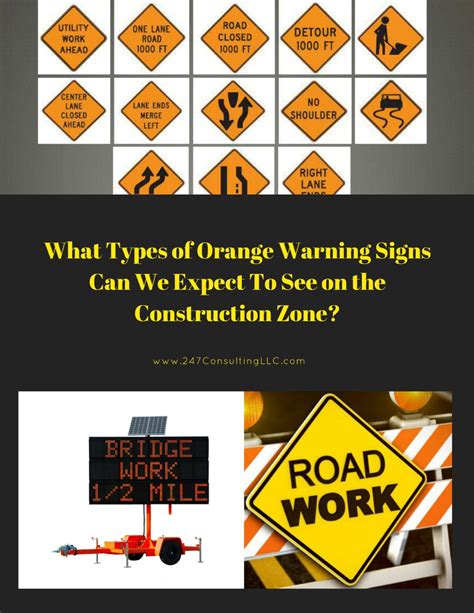 What Types of Orange Warning Signs Can we Expect to See on The ...