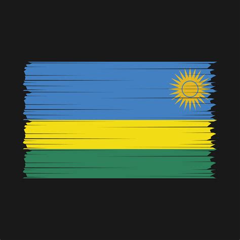 Rwanda Flag Brush Vector 21844655 Vector Art at Vecteezy