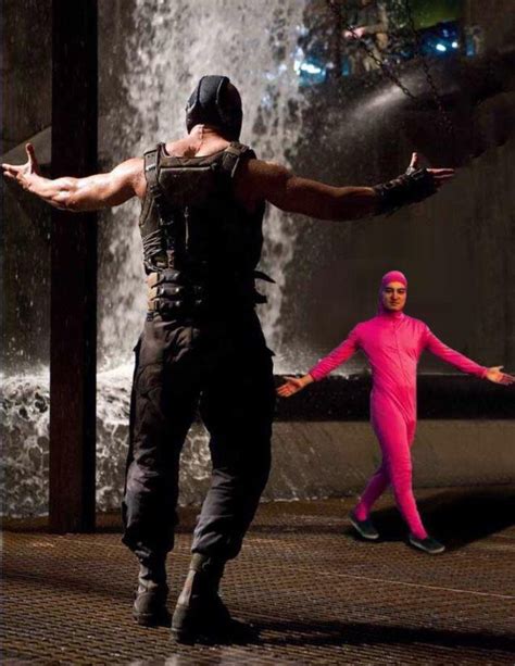 bane vs pink guy Blank Template - Imgflip