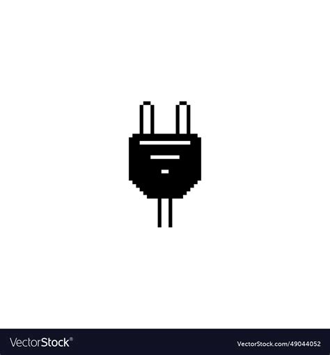 Plug logo icon Royalty Free Vector Image - VectorStock