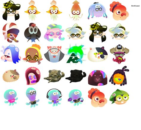 Nintendo Switch - Splatoon 3 - Dialogue Icons - The Spriters Resource | Splatoon, Nintendo ...