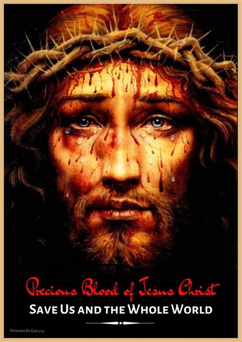 Pin on Chaplet of the Precious Blood of Jesus Christ