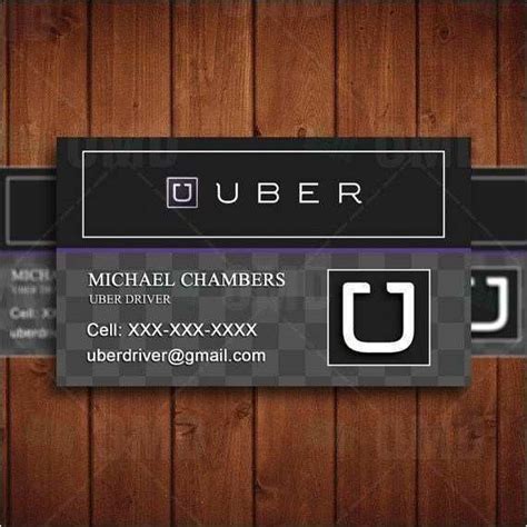 30 Format Uber Business Card Template Download PSD File with Uber Business Card Template ...