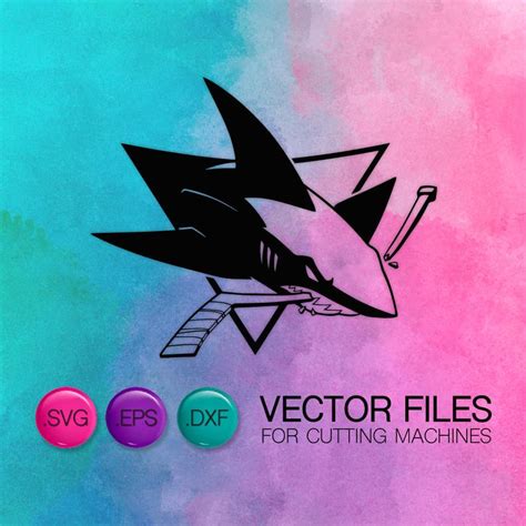 San Jose Sharks Logo Vector at Vectorified.com | Collection of San Jose ...