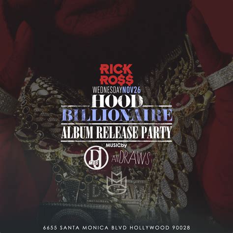 Rick Ross Album Release Party Tickets 11/26/14