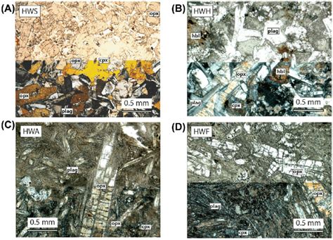 Sample petrography. Transmitted light microscope images in plane... | Download Scientific Diagram