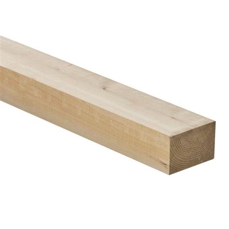 2 in. x 2 in. x 8 ft. Premium S4S Cedar Lumber-0510820 - The Home Depot