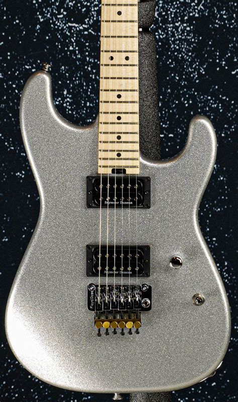 Charvel San Dimas HH FR Chrome Sliver Flake Masterbuilt Limited Edition