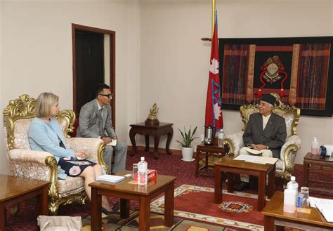 Outgoing British Ambassador to Nepal Pays Farewell Courtesy Call on the ...