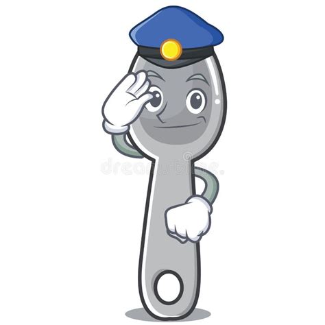 Police Spoon Character Cartoon Style Stock Illustrations – 5 Police ...