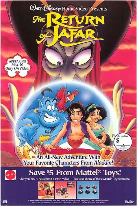 The Return of Jafar (1994) par Toby Shelton, Tad Stones, Alan Zaslove