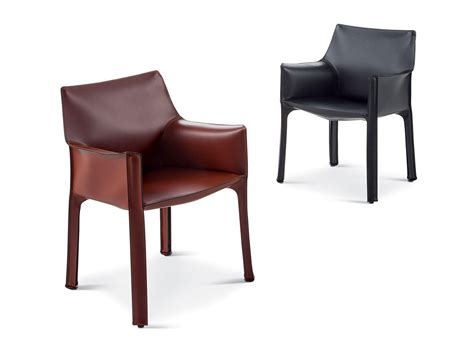 Cassina 413 Cab Armchair | Deplain.com