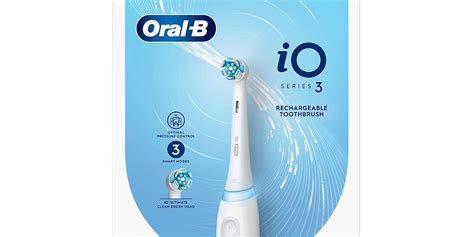 Oral-B's new iO Series 3 electric toothbrush with LED sensor returns to $60 all-time low