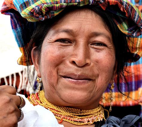 Ecuadorian Woman in Traditional Clothes in Manta, Ecuador | Encircle Photos