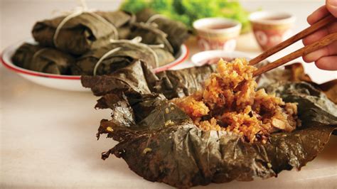 Glutinous Rice Wrapped in Lotus Leaf Recipe | MAGGI® Malaysia