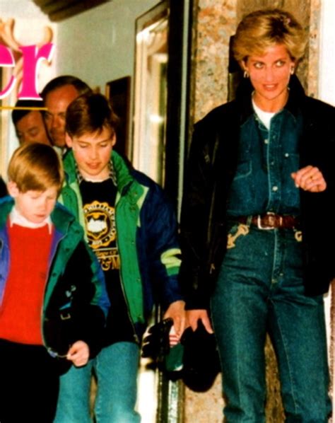 Princess Diana and the Princes - Princess Diana and her Sons Photo ...