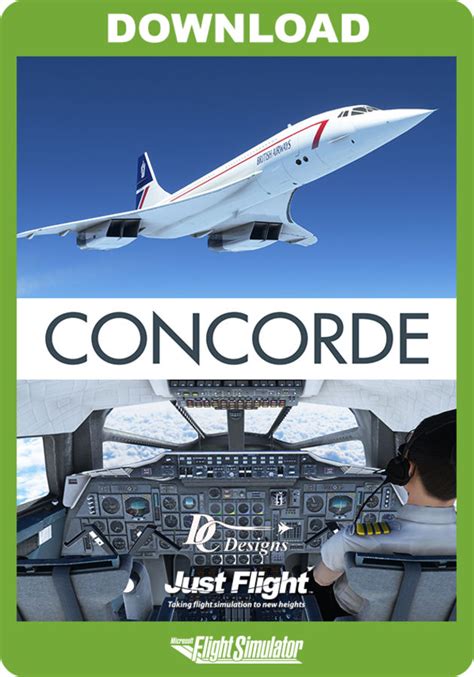 Just Flight - DC Designs Concorde (MSFS)