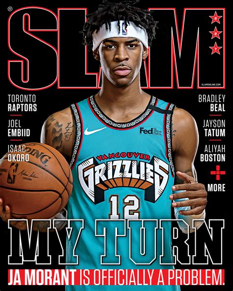 Memphis Grizzlies Star Ja Morant Covers SLAM 227