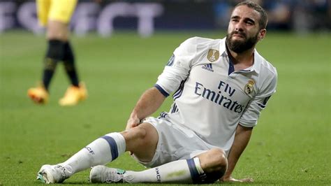 Dani Carvajal set to miss the rest of the season with hamstring injury