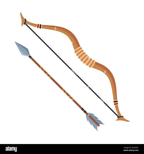 Ancient Indian Bow And Arrow