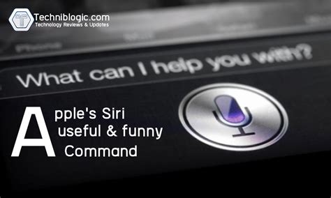 Apple’s Siri Useful & Funniest Commands