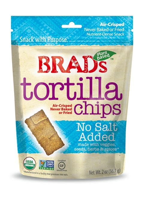 Tortilla Chips: No Salt Added 6 pack