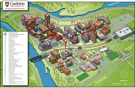 Carleton Campus Map