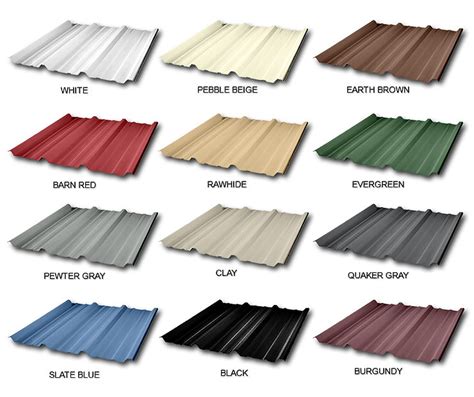 Colors | EB Carports