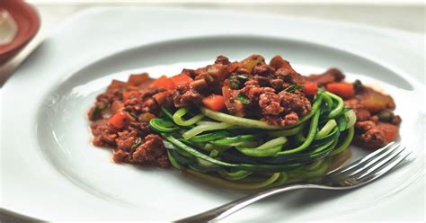 Healthier, Meat Free Courgette Spaghetti Bolognese Recipe | Quorn