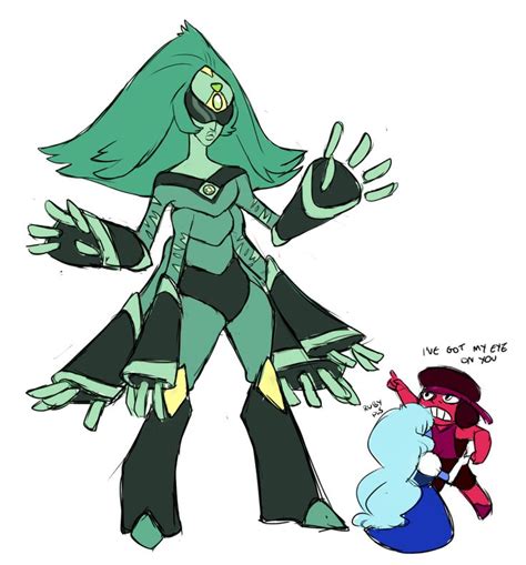 pearl, amethyst, and peridot fusion | Steven universe comic, Steven ...