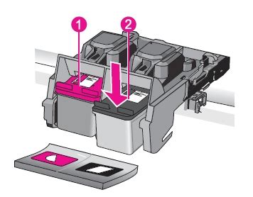 How to Replace an Empty Ink Cartridge in the HP Photosmart D110 series ...