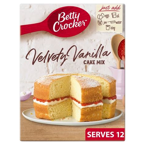 Betty Crocker Vanilla Cake Mix 425g from Ocado