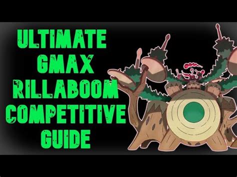 How To Use Rillaboom!🔥 VGC Competitive Gmax Rillaboom Moveset Guide for ...