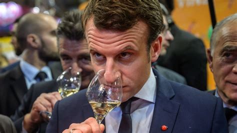 Macron laughs off the egg on his face