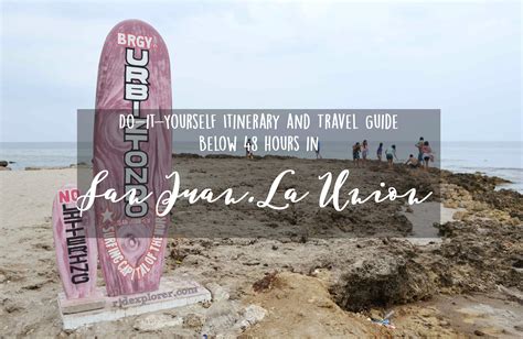 Travel Guide: Surfing San Juan, La Union - iWander. iExperience. iKwento