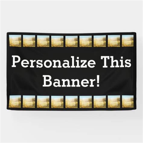 Banner 3x5 Image Border Template | Zazzle