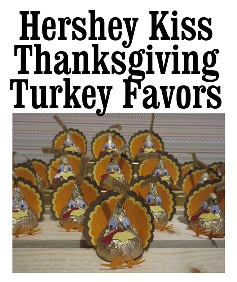 DIY Hershey Kiss Turkey Favor, Cricut, Thanksgiving | Thanksgiving ...