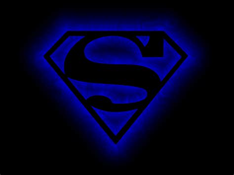 Black Superman Logo Wallpaper - WallpaperSafari