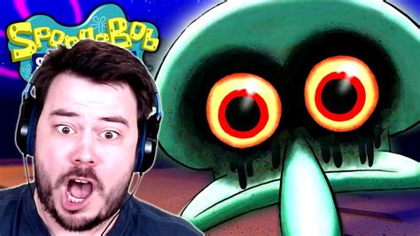 DON'T GO TO TENTACLE ACRES AT NIGHT... | Nightmare in Squidville (SpongeBob Horror Game) - YouTube