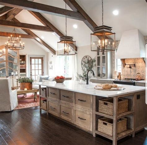 Joanna Gaines Design / Magnolia Market | Farmhouse kitchen island ...