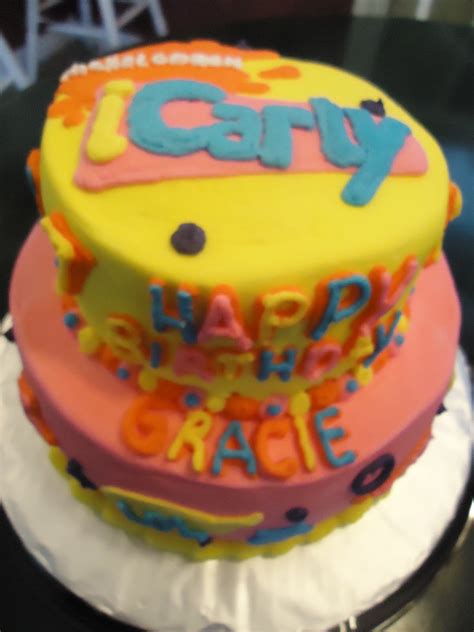 Cat's Cake Creations: iCarly Birthday Cake!