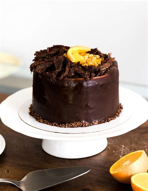 Dark Chocolate Orange Cake – DaliaCake